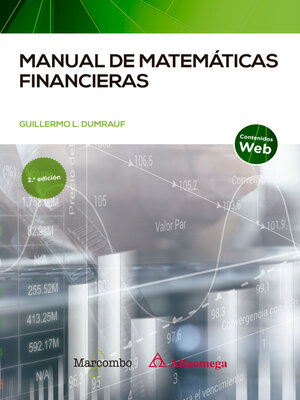 cover image of Manual de matemáticas financieras